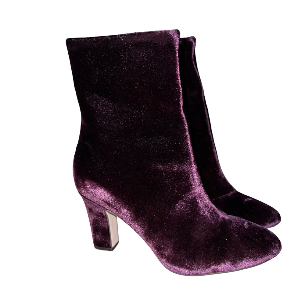 Lauren Ralph Lauren Bridgett Velvet Ankle Boot